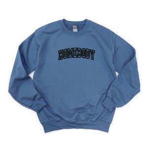 Simply Sage Market Women's Graphic Sweatshirt Embroidered Homebody - 1 of 3
