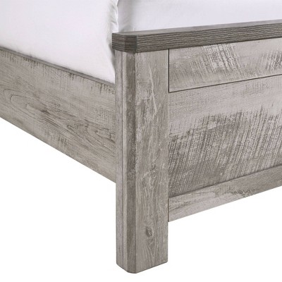 Adam Twin Panel 3PC Bedroom Set in Light and Dark Gray