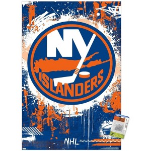 Trends International NHL New York Islanders - Maximalist Logo 23 Unframed Wall Poster Prints - 1 of 4