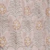 tagltd Sunflower Block Print Abstract Print on Brown Background Cotton Machine Washable Table Runner Décor Decoration, 72" x 14.5"-in. - 2 of 3