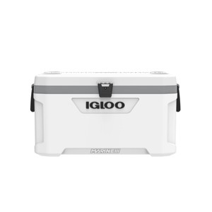 Igloo Latitude Marine Ultra 70 Quart Cooler - White - 1 of 4