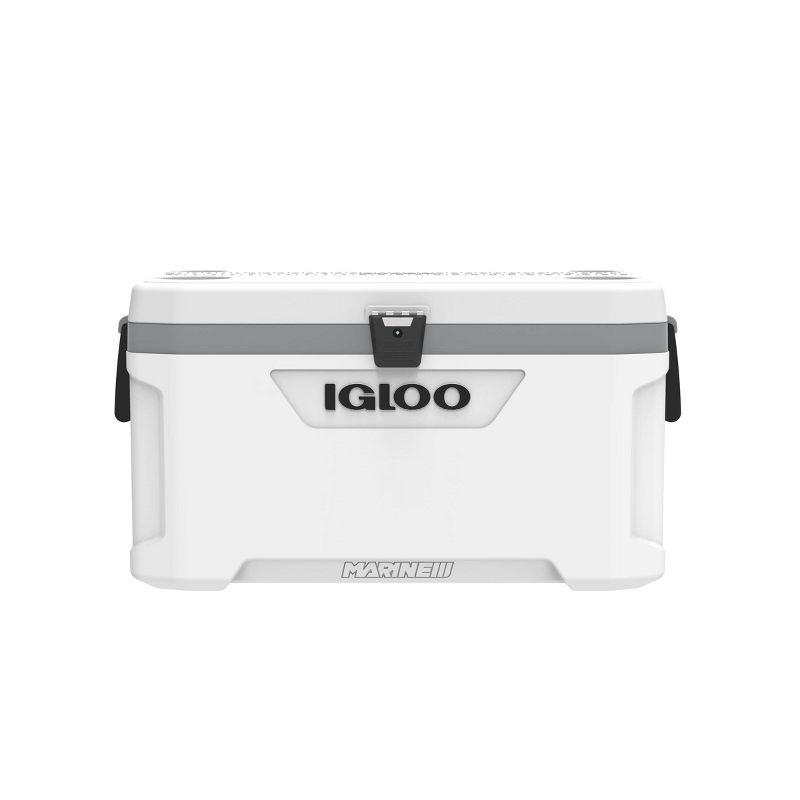 Igloo Latitude Marine Ultra 70 Quart Cooler - White, 1 of 7
