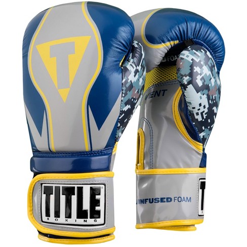 Title Boxing Infused Foam Honor Combat Hook And Loop Training Gloves :  Target