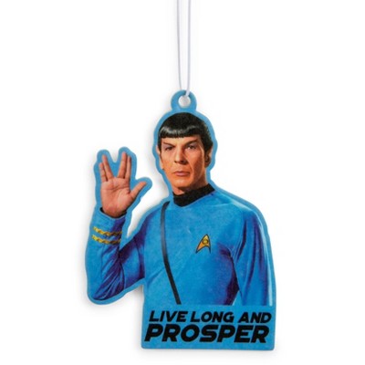Surreal Entertainment Star Trek Spock Live Long and Prosper Air Freshener | Berry Scent