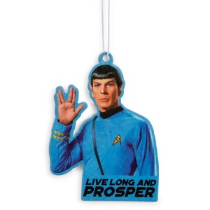 Surreal Entertainment Star Trek Spock Live Long and Prosper Air Freshener | Berry Scent - 1 of 4