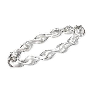 Ross-Simons Italian Sterling Silver Twisted Bangle Bracelet - 1 of 4
