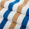 Arkwright Oversized Beach Towels (30x70, 4-Pack), Soft Ringspun Cotton Cabo Cabana Striped Beach Towel, Pool Towel, Bath Towel - 2 of 4