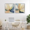 Stupell Industries Abstract Sunshine Florals 2pc Framed Giclee Art Set - 2 of 4