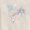 Boys' - Frozen 2 - Anna Elsa Olaf Snow Graphic Long Sleeve Fleece Sweatshirt - 2 of 4