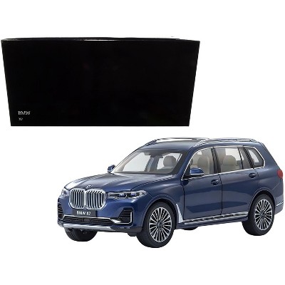 BMW X7 with Sunroof Phytonic Blue Metallic 1/18 Diecast Model Car by Kyosho