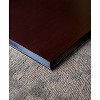 42"x48" Plush Chair Floor Mat Dark Cherry - Anji Mountain: Latex Backed, Indoor Rectangle Rug - 3 of 3