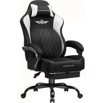 GTPLAYER Big and Tall Gaming Chair, Breathable Fabric, Strong Lumbar Support, Comfortable Office Chairs