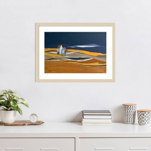 Amanti Art Abandoned Houses by Aniko Hencz Wood Framed Wall Art Print - 1 of 4
