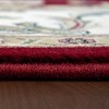 Ancient Garden 57365 Red/Ivory 6.7X9.6 Ov Oval - 2 of 4
