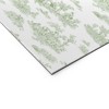 Evanjelina & Co Toile De Jouy Sage 36" x 24" Welcome Mat - Society6 - 3 of 3
