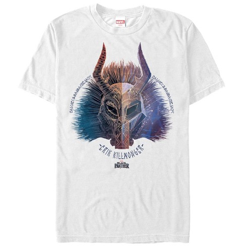 Printed T-shirt - White/Black Panther - Kids