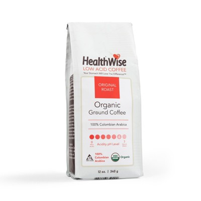 HealthWise Low Acid Organic Ground Coffee