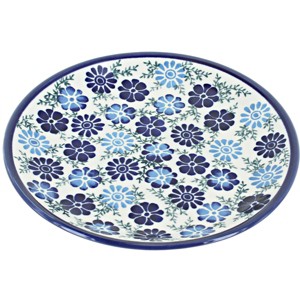 Blue Rose Polish Pottery Zaklady Dessert Plate - 1 of 1