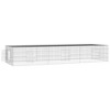 vidaxl 3-Panel Rabbit cage - Galvanized Iron Outdoor Animal playpen Enclosure - Spacious Vented Design for Small Animals 128x42.9x21.3 inches - 4 of 4