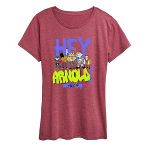 Women's - Hey Arnold! - Retro Arnold Since 96 Short Sleeve Graphic T-Shirt - 1 of 4