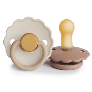 FRIGG Daisy Natural Rubber Pacifier 2-Pack - 1 of 4