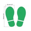 Unique Bargains Home Classroom Floor Stairs Decal PVC Footprint Sticker 8 Pairs - 2 of 4