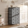 Sapphtopaz Dresser for Bedroom Fabric Closet Organizer with Drawers Storage Cabinet with Fabric Bins, Closet for Bedroom, Living Room - 4 of 4