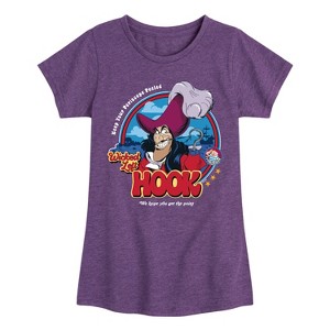 Girls' - Disney - Peter Pan Fitted Short Sleeve Graphic T-Shirt - 1 of 4