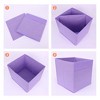 REGALWOVEN Fabric Reinforced Storage Bin for Organizing Clothes Books 2 Pcs - 3 of 4