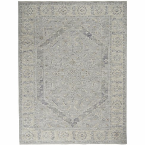 Nourison Asher Asr02 Indoor Only Area Rug - Grey 7'10