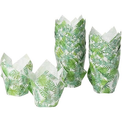 Sparkle And Bash 100-pack White Tulip Cupcake Liners For Wedding, Paper  Baking Cups And Muffin Wrappers For Baby Shower, Tea Party, 2.2 X 3.15 In :  Target