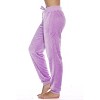Just Love Women's Velour Plush Jogger Pants - Soft and Cozy Lounge - 2 of 2