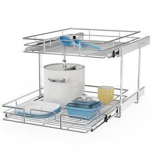 LOVMOR Pull Out Cabinet Organizer - 1 of 4