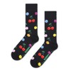 Happy Socks Adult Men and Women Crew Banana Fruits Food Socks in sustainable materials - 3pk in Color Navy - 4 of 4