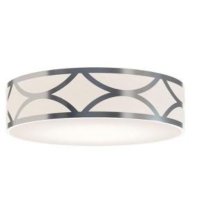 AFX Lake 1 - Light Flush Mount in  Painted Nickel - 1 of 3