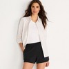 Lands' End Women's Active Woven 4" Shorts with Brief - 4 of 4