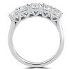 Pompeii3 1 1/4 ct 5-Stone Diamond Trellis Anniversary Ring 14k White Gold - 2 of 4