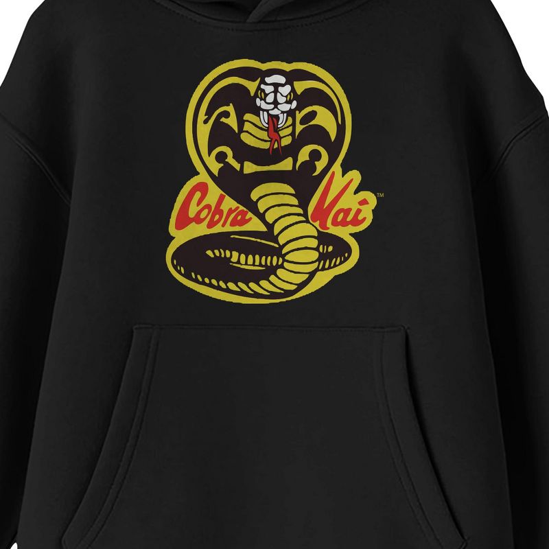 Cobra Kai  Logo Youth Boys Hooded Sweatshirt, 2 of 3