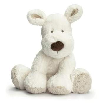TriAction Toys Teddykompaniet Teddy Cream Medium Dog Plush | White