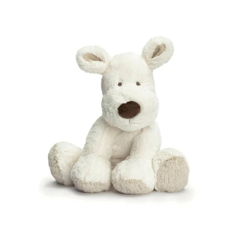 TriAction Toys Teddykompaniet Teddy Cream Medium Dog Plush | White, 1 of 2