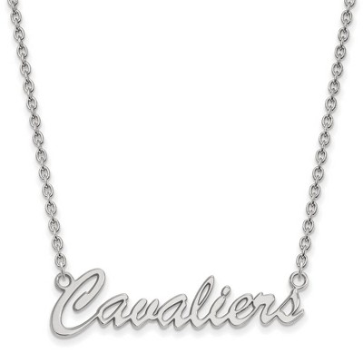 Black Bow Jewelry Sterling Silver Virginia Wahoos NCAA Necklace 18 Inch