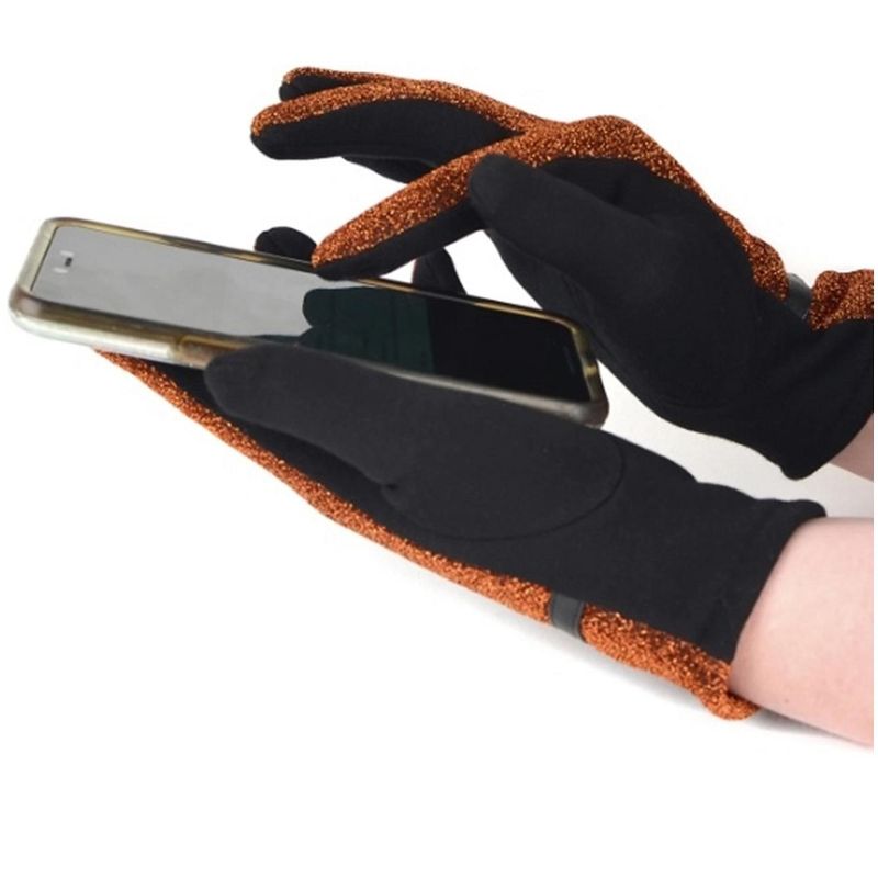 Women's Sparkly Touch Screen Winter Gloves, 2 of 6