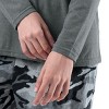 Fruit of the Loom Women's Long Sleeve Crew Neck Top and Fleece Bottom Pajama Set - 4 of 4