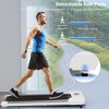 SuperFit 0.6-3.8MPH Walking Pad Under Desk Treadmill with Remote Control and LED Display Black/Pink/White/Grey - 4 of 4