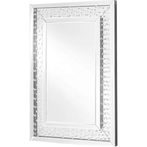 Elegant Lighting Sparkle 24 in. Contemporary Crystal Rectangle Mirror in Clear - 1 of 4