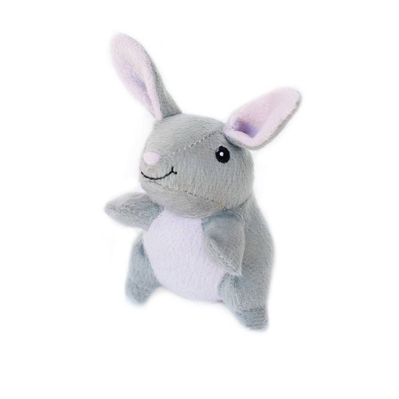 ZippyPaws Burrow Bunny &#39;n Carrot Dog Toy, 4 of 5
