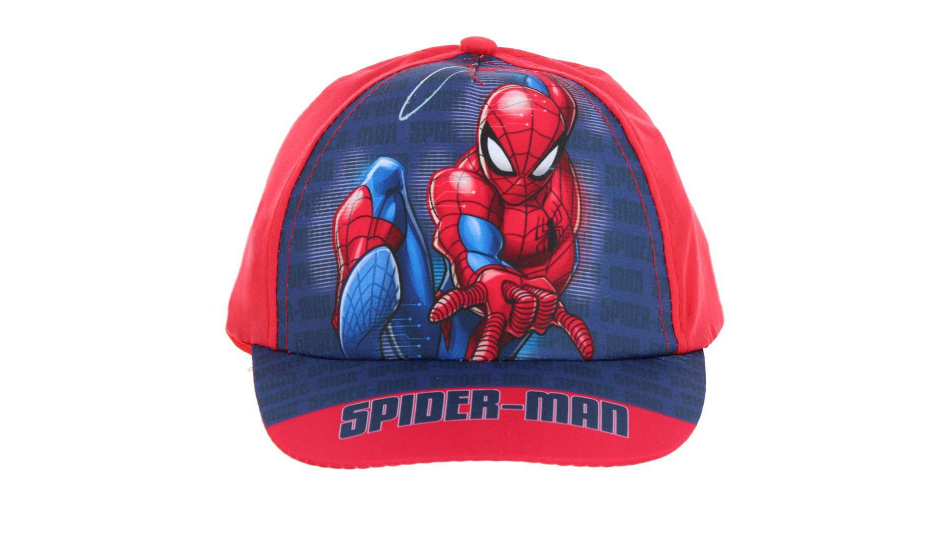 Textiel Trade Boy's Spider-man in Action Baseball Cap, Red