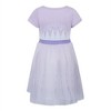 Disney Frozen Elsa Princess Girls Dress for Toddlers and Big Kids Purple - Size 2T - 3 of 4