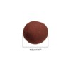 Unique Bargains Crafts Handcrafts Project DIY Wool Felt Balls Beads 20 Pcs - 2 of 3