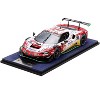 Ferrari 296 GT3 #30 "Frikadelli Racing Team" Winner "24 Hrs of Nurburgring" (2023) with Display Case 1/18 Model Car by LookSmart - 2 of 4